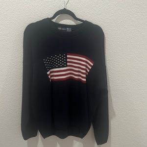 American Flag Sweater